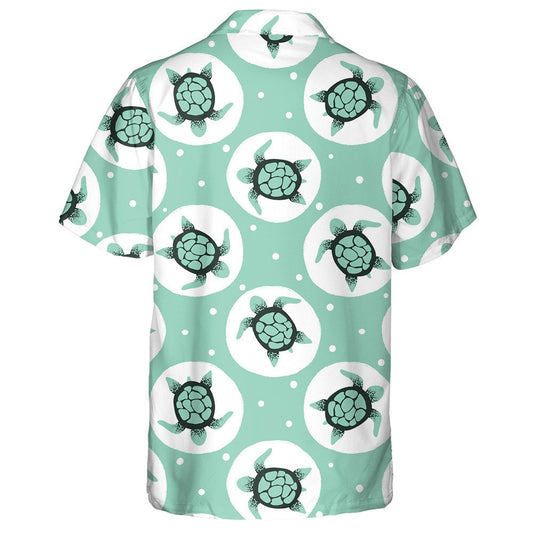 Turtar Mara Bána Agus Sliogáin Ar Léine Dark Haváís Gorm, Bronntanas Léine Haváíais, Bronntanas Nollag