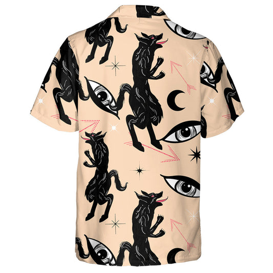 Stíl Ealaíne Tatú Bohemian Súile Agus Saigheada Mac Tíre Léine Haváís, Bronntanas Léine Haváís, Bronntanas Nollag