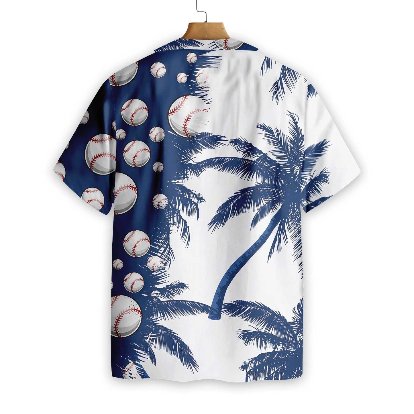 Under Palm Tree The Coolest Baseball Hawaiian Shirt, Hwaiian For Gift