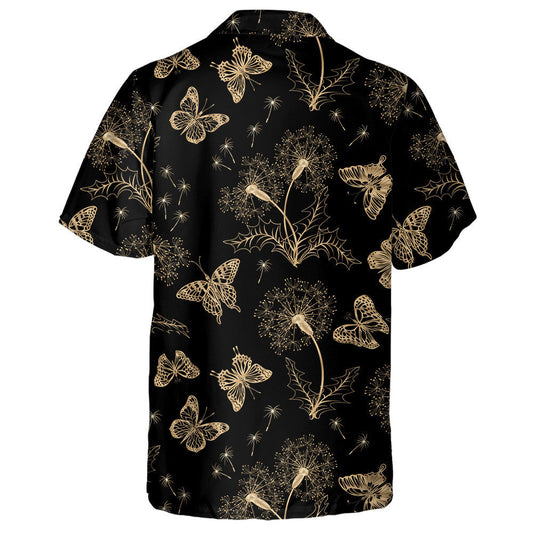 Téama Féileacáin Agus Dandelions Óir Léine Haváís, Bronntanas Léine Haváí, Bronntanas Nollag