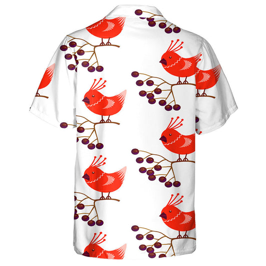 Brainse Éan Cairdinéal Beag Dearg Caora Léine Haváís, Bronntanas Léine Haváíais, Bronntanas Nollag