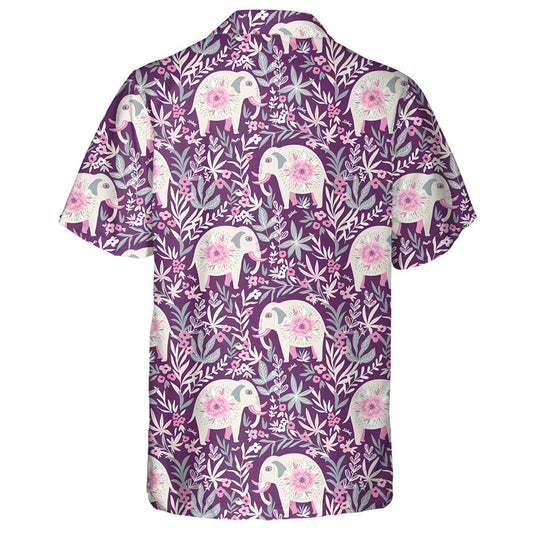 Funny Baby Elephants In The Jungle Hawaiian Shirt,Hawaiian Shirt Gift, Christmas Gift