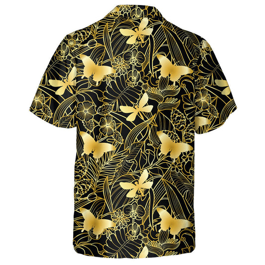 Plandaí Féileacán Órga Agus Bláthanna Trópaiceacha Léine Haváís, Bronntanas Léine Haváí, Bronntanas Nollag