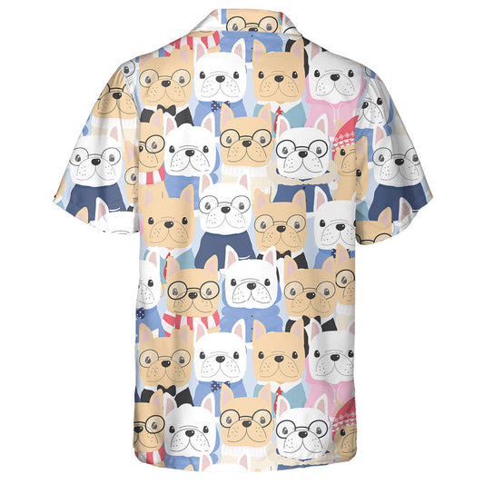 Style French Bulldog Dog In Gentleman Costume Hawaiian Shirt, Hawaiian Shirt Gift, Christmas Gift