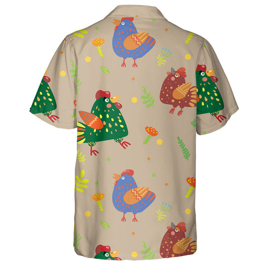 Sicín Greannmhar ildaite le Bláth Uibheacha Agus Léine Haváí Duilleog, Bronntanas Léine Haváís, Bronntanas Nollag