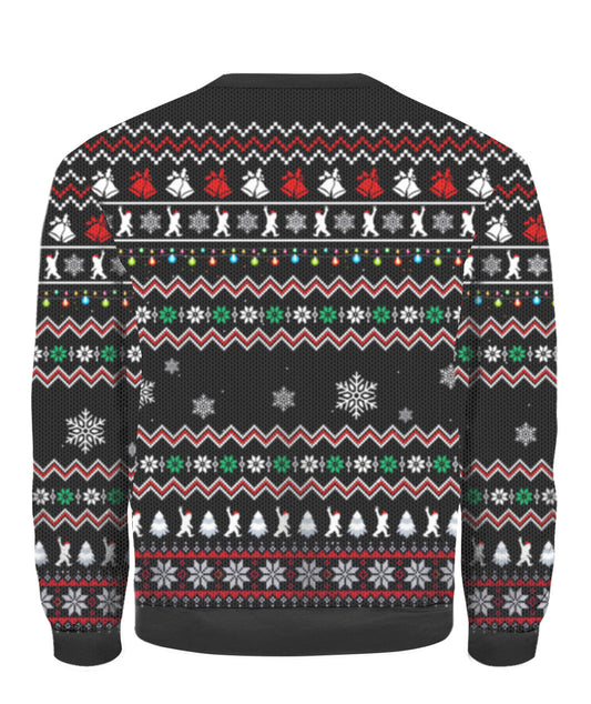 Creid i Bigfoot Squat Geansaí Nollag Gránna, Bronntanas Nollag,Bronntanas Nollag 2022