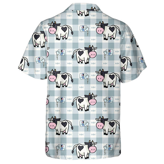 Bó Gleoite Déiríochta Láimhe Tarraingthe Agus Bainne á Doirt Léine Haváís, Bronntanas Léine Haváí, Bronntanas Nollag