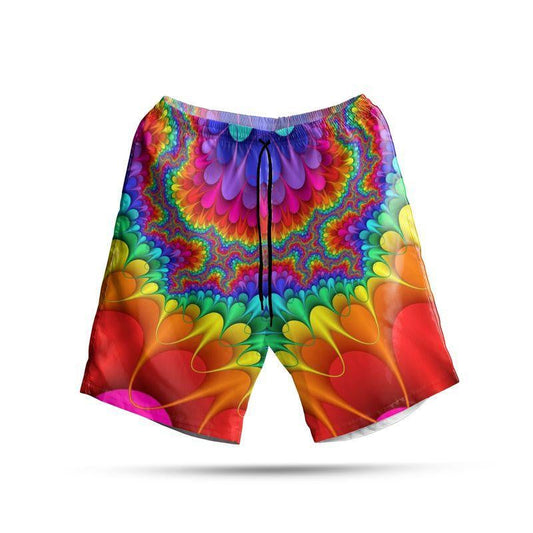 Hippie Peace Sign Colorful Pattern Design Hawaiian Shirt,Hawaiian Shirt Gift, Christmas Gift