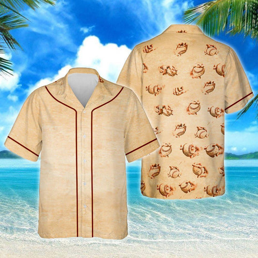 Bronntanas Ainm Chustaim Do Lovers Baseball Léine Samhraidh Léine Haváís, Bronntanas Léine Haváís, Bronntanas Nollag