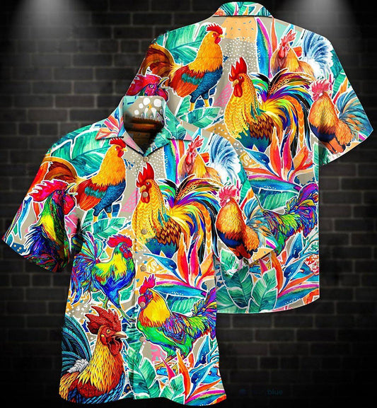 Chicken Stronger - Hawaiian Shirt_Hawaiian Shirt Gift, Christmas Gift