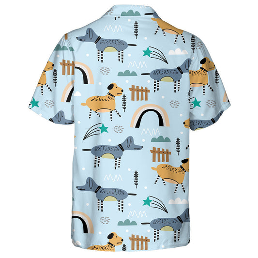 Madra Liath Leanbh Láimhe Tarraingthe Léine Haváís Ainmhithe Gleoite Lochlannacha, Bronntanas Léine Haváíais, Bronntanas Nollag