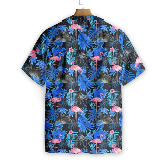 Deep Into Jungle Flamingo Dearadh Léine Haváís, Bronntanas Léine Haváíais, Bronntanas Nollag