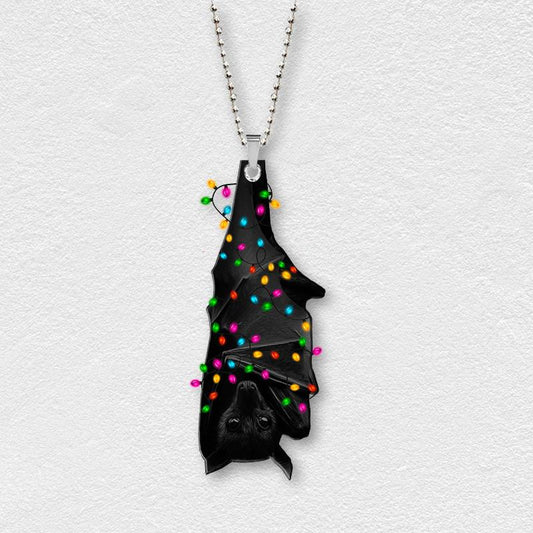 Bat Christmas Ornament, Christmas Ornament Gift, Christmas Gift, Christmas Decoration