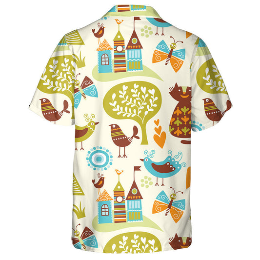 Téama an Earraigh Cartún Ainmhithe Féileacán Agus Scéal Sióg Léine Haváís, Bronntanas Léine Haváís, Bronntanas Nollag