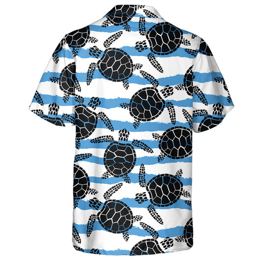 Turtar Gorm Liath Agus Dathanna Bána Uigeacht Grunge Léine Haváís, Bronntanas Léine Haváí, Bronntanas Nollag