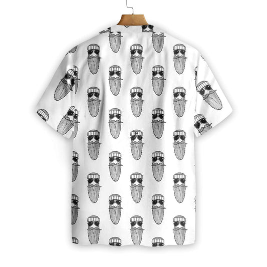 Patrún Gan uaim Beard Patrún Gleoite Leagan Bán Léine Haváís, Bronntanas Léine Haváís, Bronntanas Nollag