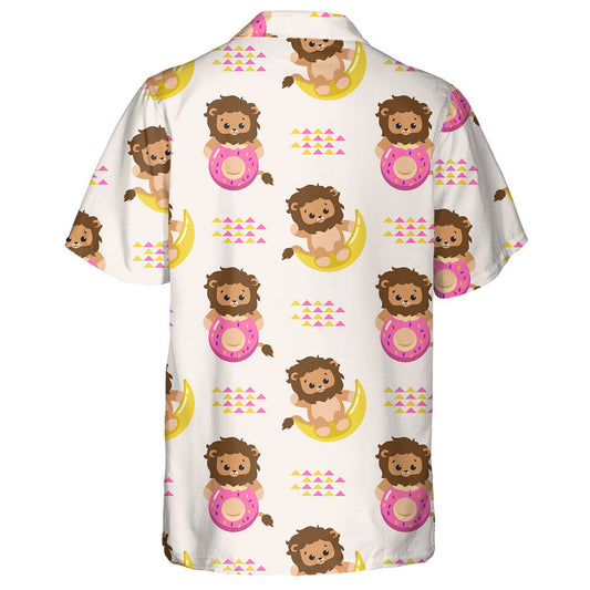 Leanbh Gleoite Leon Le Gealach Corrán Agus Léine Haváí Donut, Bronntanas Léine Haváíais, Bronntanas Nollag