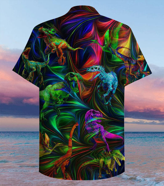 Fantasy Dineasár sa Dorchadas Dearadh Léine Haváís, Bronntanas Léine Haváí, Bronntanas Nollag