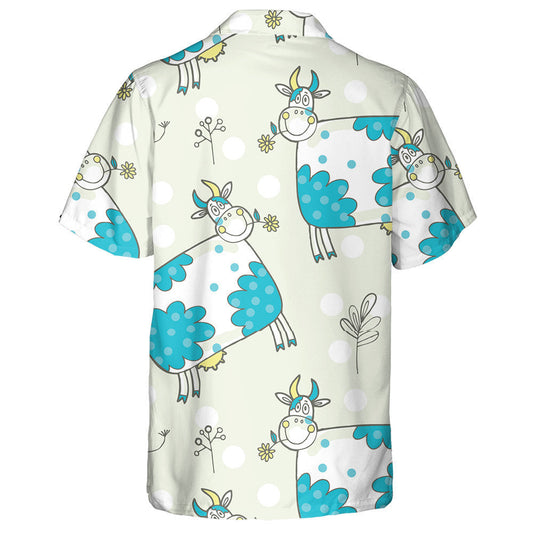 Spotted Cows Graze In The Meadow Hawaiian Shirt,Hawaiian Shirt Gift, Christmas Gift