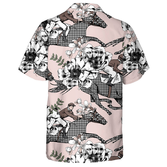 Capaill Chúl Álainn Rith Agus Bláthanna Anemone Léine Haváí, Bronntanas Léine Haváíais, Bronntanas Nollag