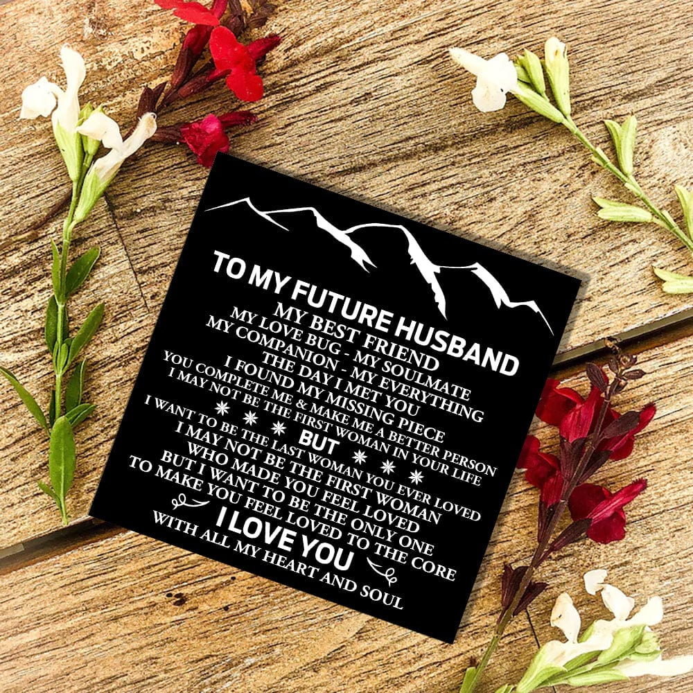 To My Future Husband - I Love You Customized Name Bracelet