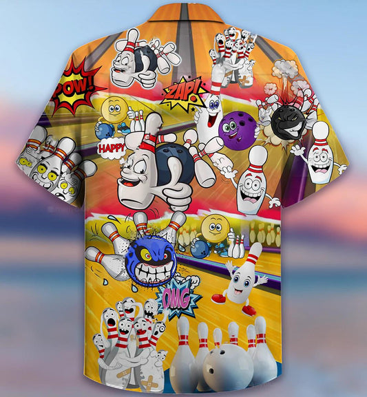 Tarlaíonn Scoilt Babhláil pionnaí agus Liathróidí Greannmhar Léine Haváís, Bronntanas Léine Haváíais, Bronntanas Nollag