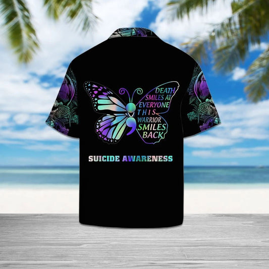 Feasacht ar Chosc ar Fhéinmharú Féileacán agus cloigeann ar Léine Haváís Patrún Dubh, Bronntanas Léine Haváíais, Bronntanas Nollag