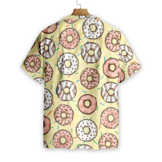 Donut An bhfuil Mo Shaol Ar Dhearadh Buí Éadrom Léine Haváís, Bronntanas Léine Haváíais, Bronntanas Nollag