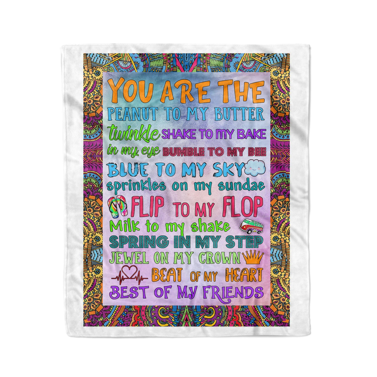 You are the peanut to my butter Merry Christmas fleece blanket unique Christmas family gift idea