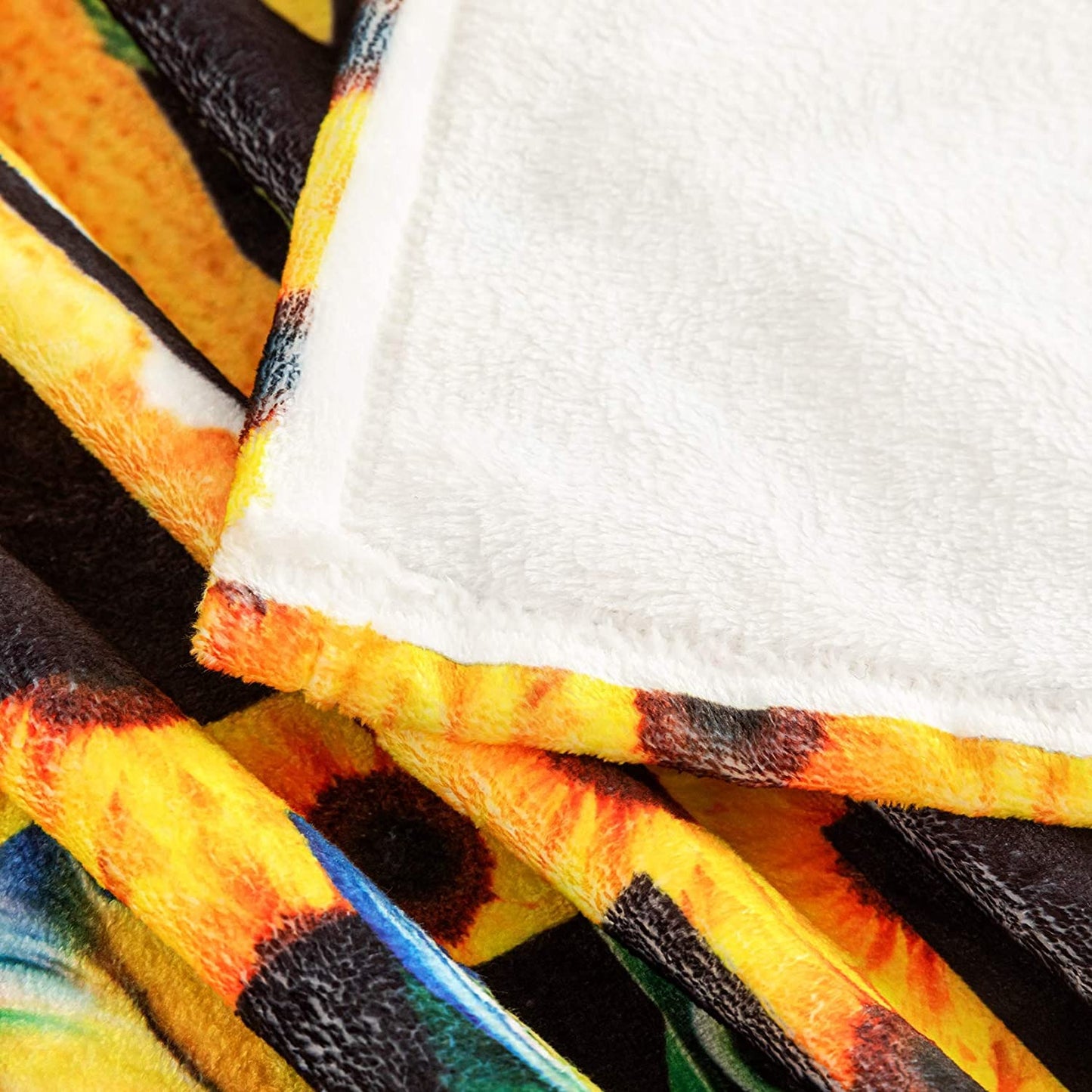 To My Mom Blanket from Daughter Blanket, Sunflower Blanket, I Love You Mom Blanket Soft Cozy Warm Mom Throw Blanket