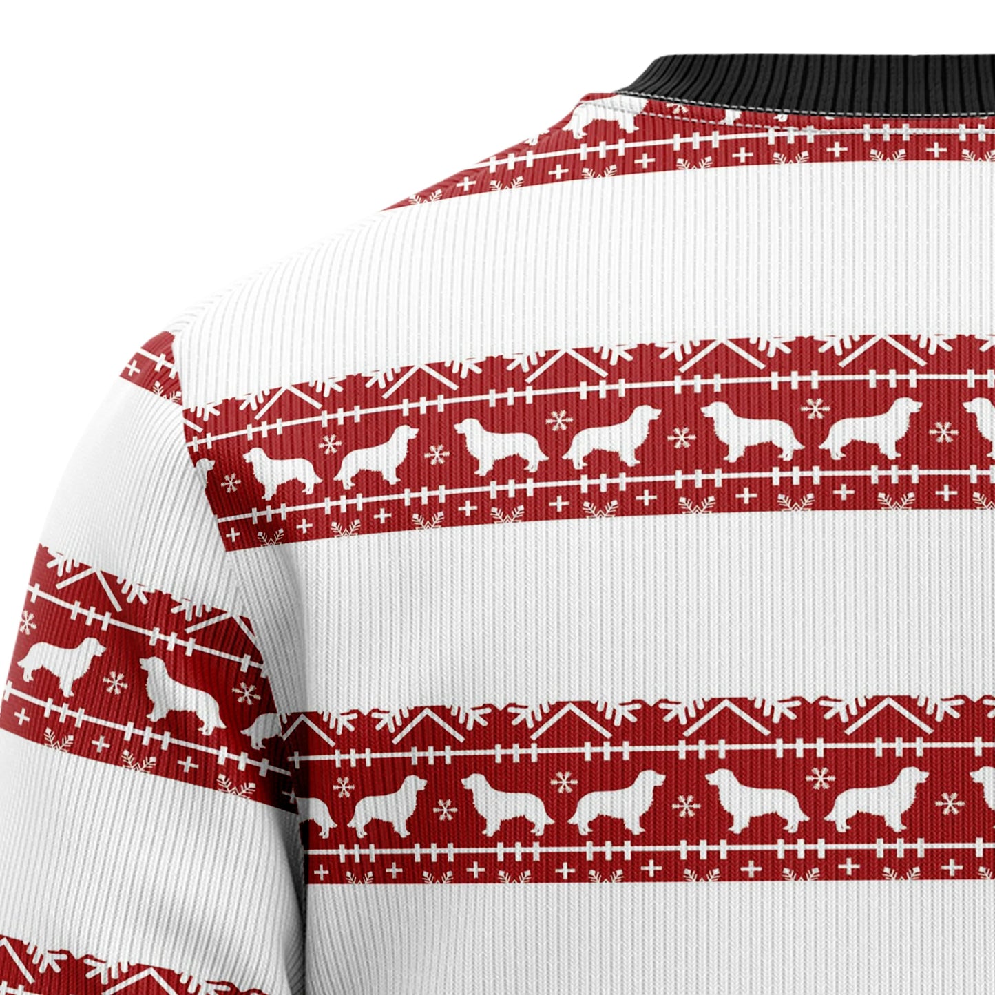Golden Retriever Wearing Santaâs Hat Ugly Christmas Sweater,Christmas Ugly Sweater,Christmas Gift,Gift Christmas 2024