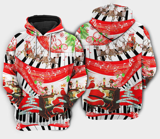 Christmas Love Music Hoodie, Christmas Ugly Sweater, Christmas Gift, Gift Christmas 2024