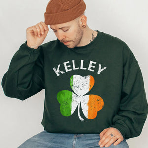 Kelley Hoodie Irish Family Name St Patricks Day Sweatshirt