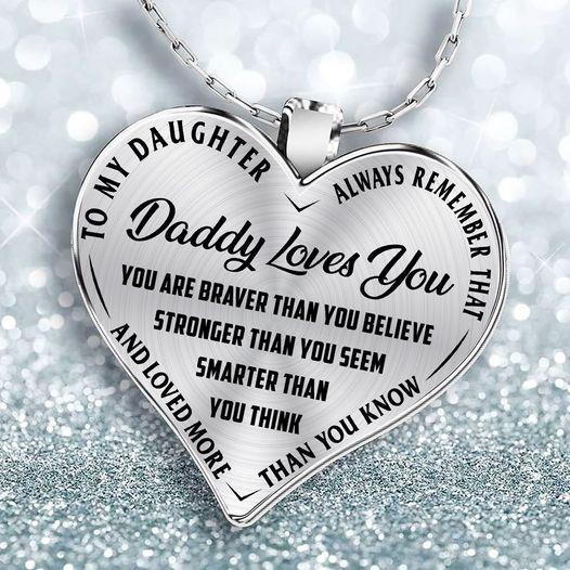 Daddy love you Necklace