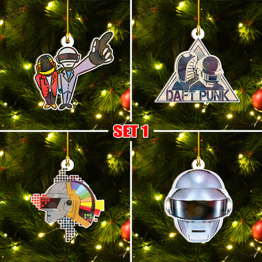 Christmas Music Ornament Set, Funny Christmas Ornament Set, Family Ornament Gift Idea