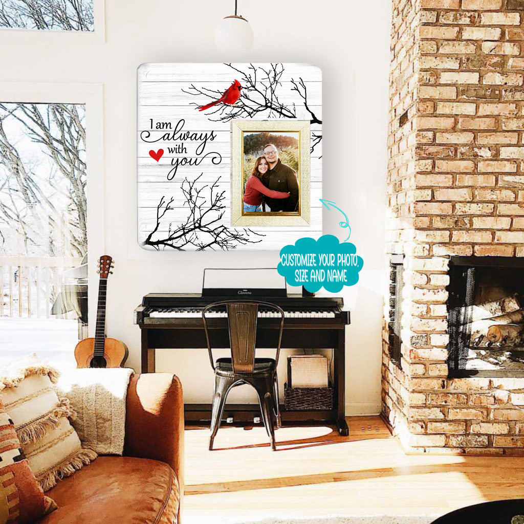 I am always with you Remembrance Picture Frame or Memorial Gift Idea, Grandmother, Grandfather, Grandparents,