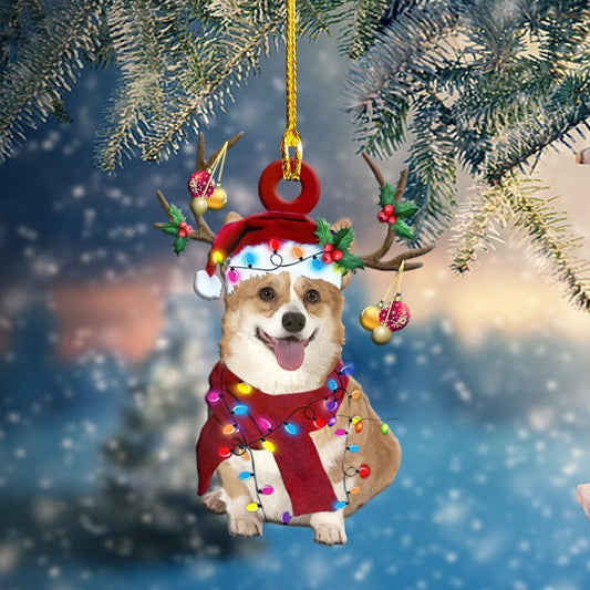 Corgi Christmas Shape Ornament - Best gifts your whole family
