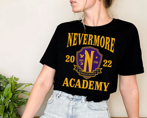 Nevermore Academy Sweatshirt, New 2022 TV Series Shirt, Horror Movies Sweatshirt, Trending TV Series, Wednesday The Best Day Of Week Shirt