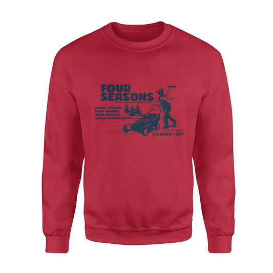 Four seasons total landscaping not hotel - Funny sweatshirt gifts christmas ugly sweater for men and women