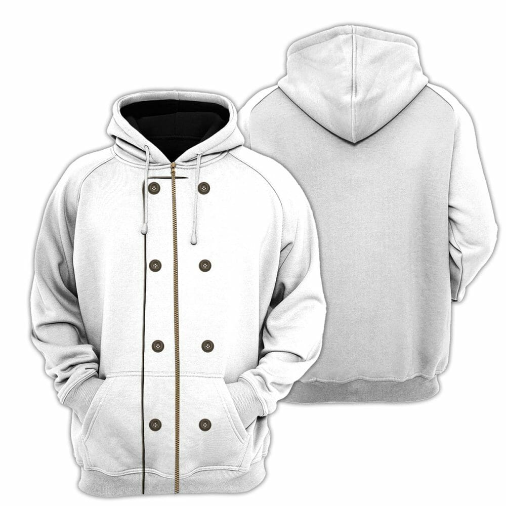 Chef Costume - 3D All Over Printed Shirt Tshirt Hoodie Apparel