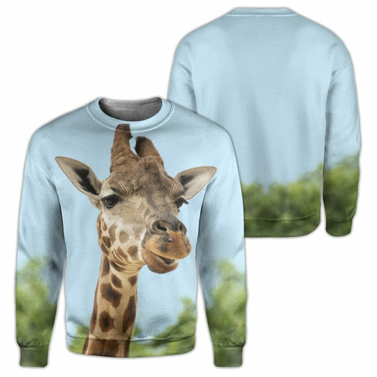 Giraffe - 3D All Over Printed Shirt Tshirt Hoodie Apparel