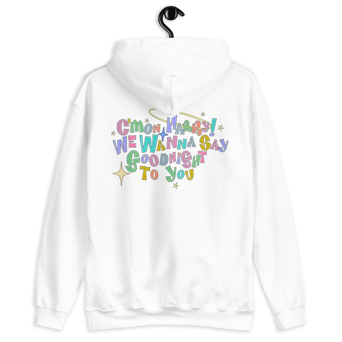 C'mon Harry, we wanna say goodnight to you Hoodie, As It Was Coloring Book Hoodie