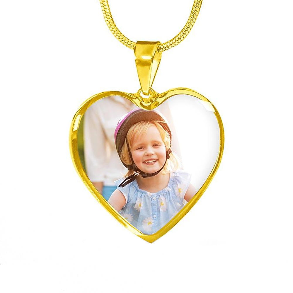 I Love You To The Moon And Back Personalized Family Luxury Necklace, Meaningful Gift For Daughter, Christmas Personalized Necklace, Christmas Family Gift Idea