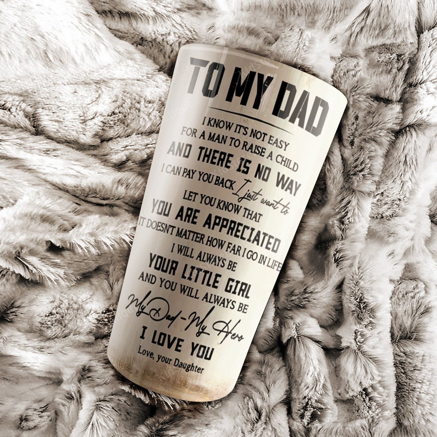 A mo Dhaid, beidh tú i mo Dhaid i gcónaí - mo laoch, Athair agus Iníon Tumbler, Bronntanas do Dhaid, Tumbler Lá an Athar