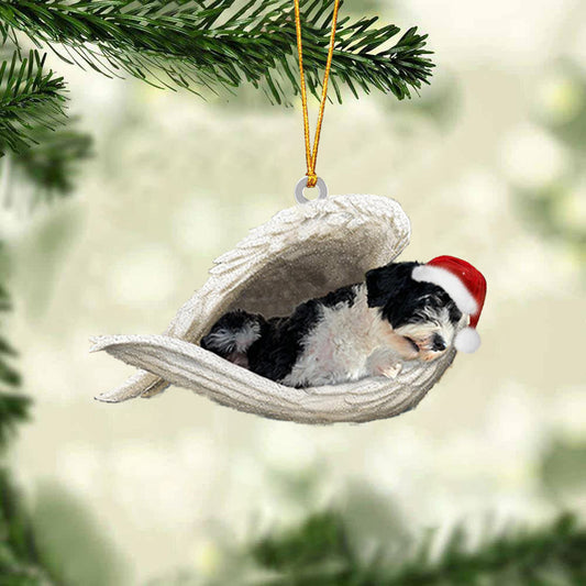 Portuguese Water Dog Sleeping Angel Christmas Ornament Godmerc - Best gifts your whole family