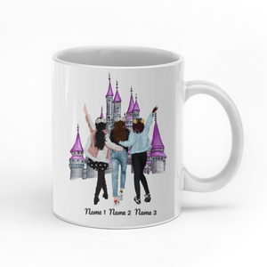 Never Apart Maybe in Distance But Never At Heart personalized coffee mugs gifts custom christmas mugs