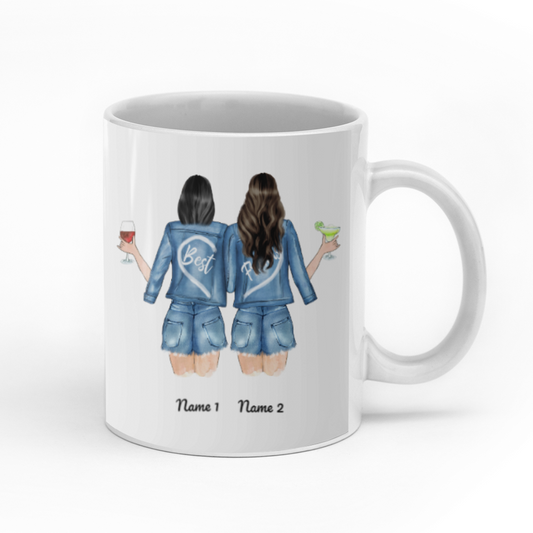 Distance Means So Little When Someone Means So Much custom christmas mugs
