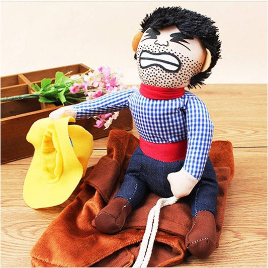 Funny Riding Horse Cowboy Pet Dog Costumes Puppy Party Costume Clothes Halloween