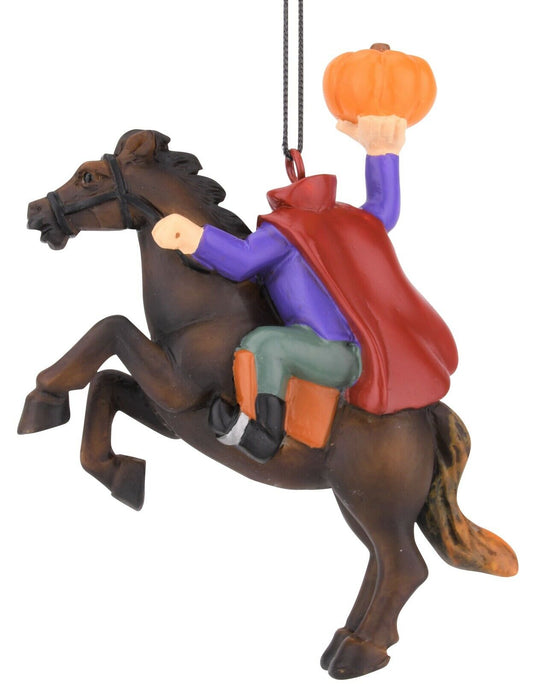 Headless Horseman with Pumpkin Halloween Christmas Ornaments Spooky