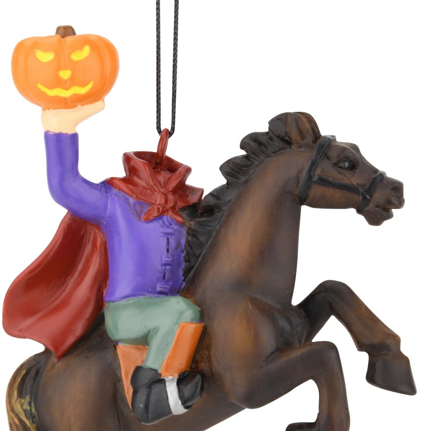 Headless Horseman with Pumpkin Halloween Christmas Ornaments Spooky